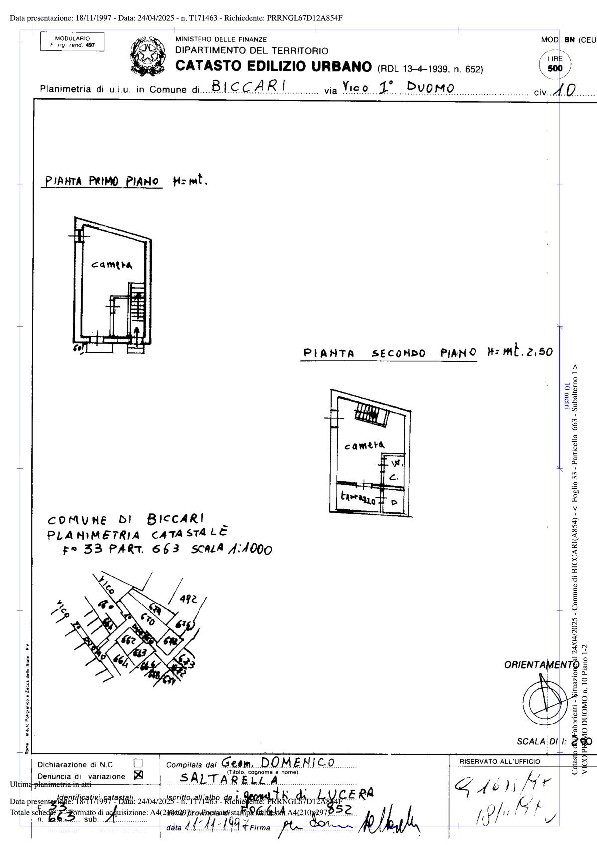 Casa in Vico I Duomo n.10-12
[video width=